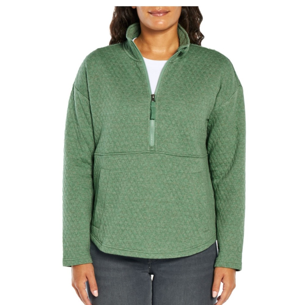 Eddie Bauer 1/4 Zip Quilted Pullover